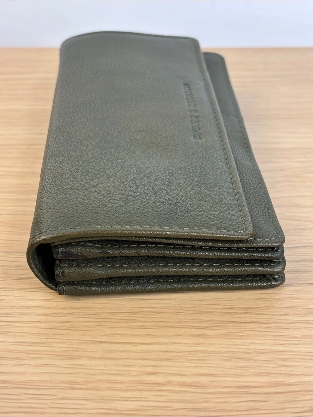 Spikes & Sparrow‎ High Quality Green Leather Wallet